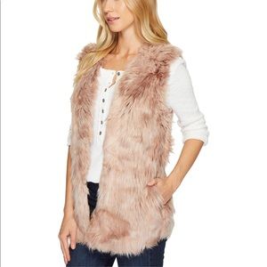 Dylan faux fur vest